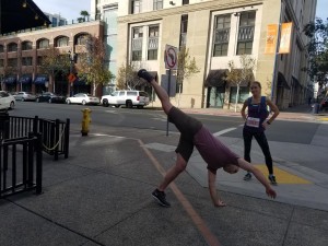 DARE: Ask a complete stranger to do a cartwheel