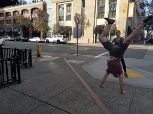 DARE: Ask a complete stranger to do a cartwheel